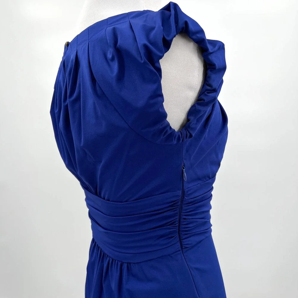 DIANE VON FURSTENBERG Jamila Dress Blue 0 - Picture 8 of 11